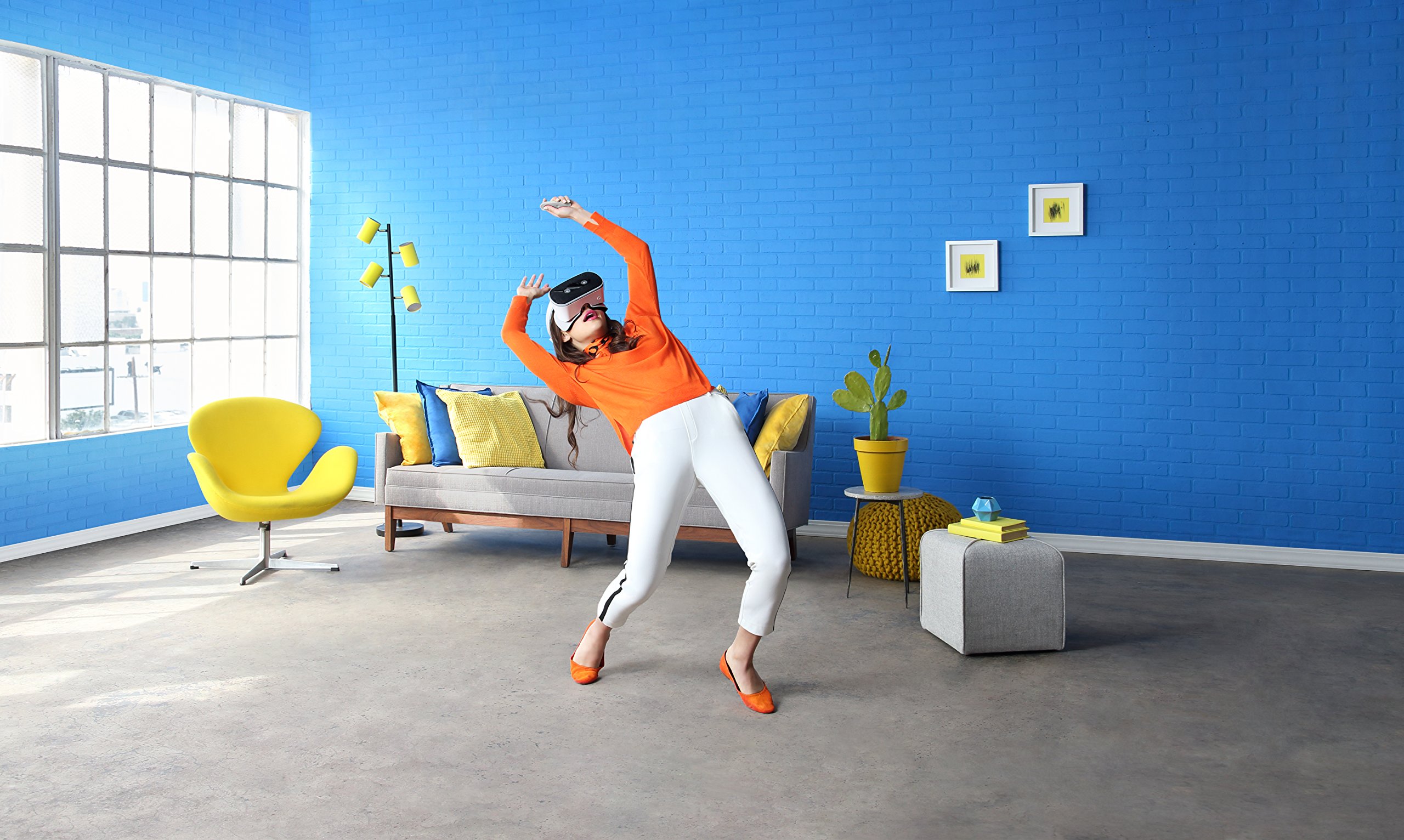 Foto 4 pulgar | Auriculares Vr Lenovo Mirage Solo Con Daydream Worldsense - Venta Internacional.