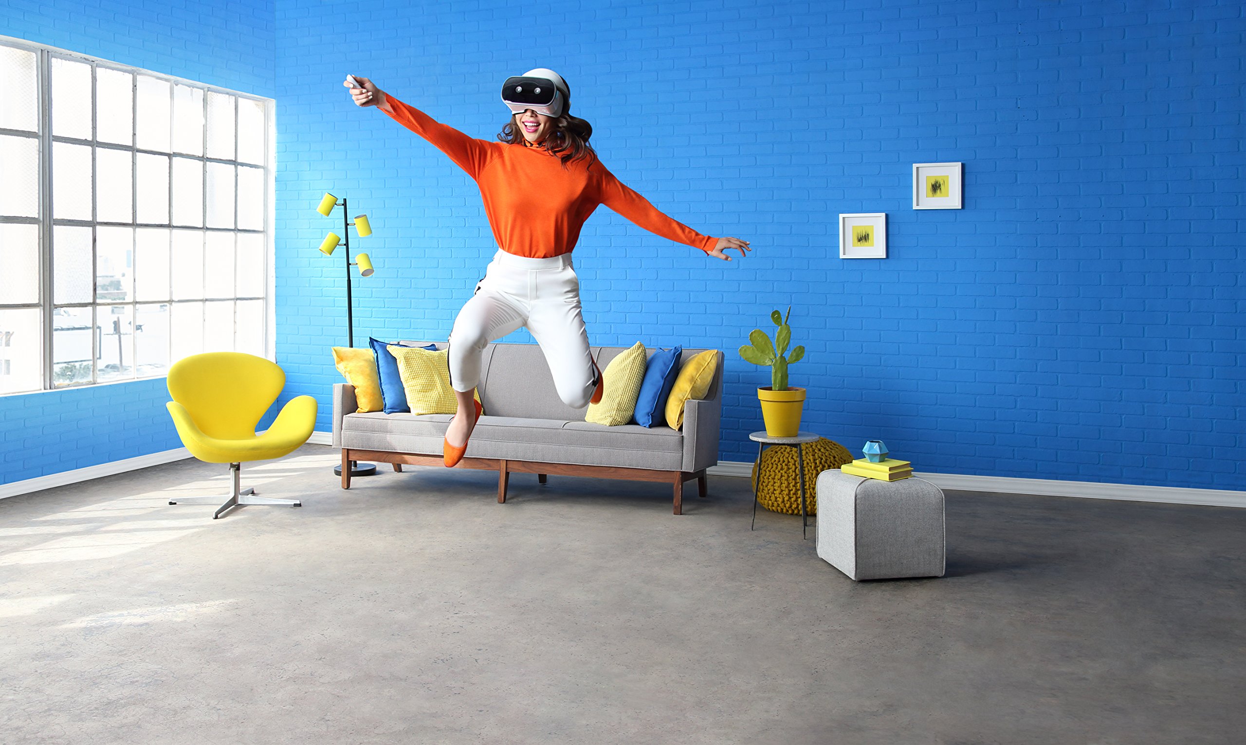 Foto 5 pulgar | Auriculares Vr Lenovo Mirage Solo Con Daydream Worldsense - Venta Internacional.