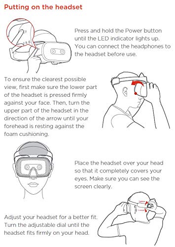 Foto 8 pulgar | Auriculares Vr Lenovo Mirage Solo Con Daydream Worldsense - Venta Internacional.