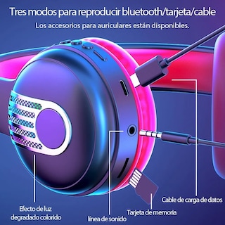 Foto 2 | Audífonos de Diadema Malubero Inalámbricos