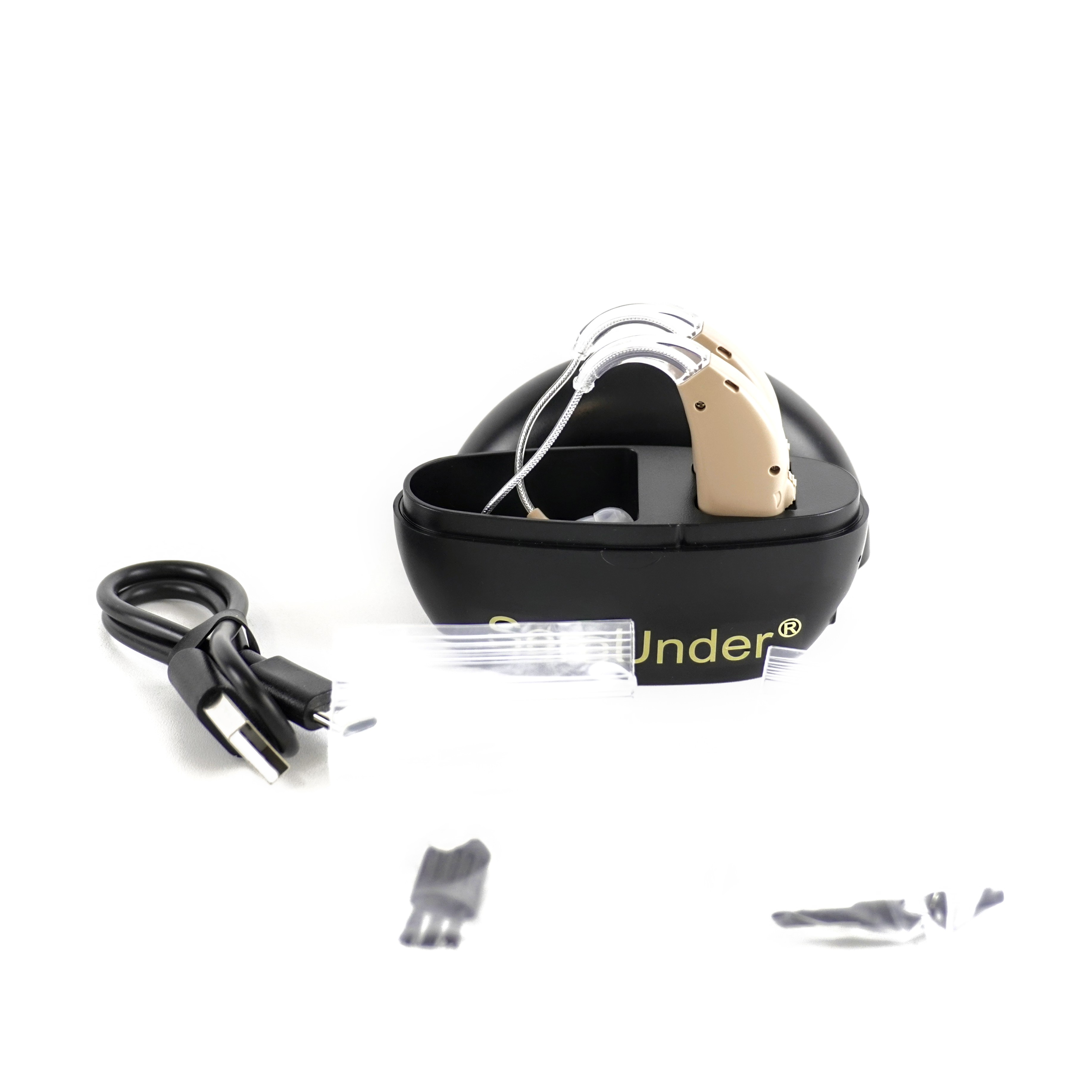 Aparato de Audio Sordera Serounder 100a Recargable 2 Piezas