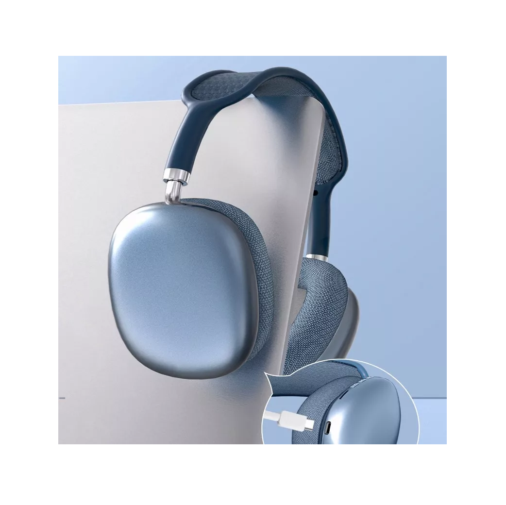 Foto 4 pulgar | Audífonos Inalámbricos Belug Azules con Bluetooth