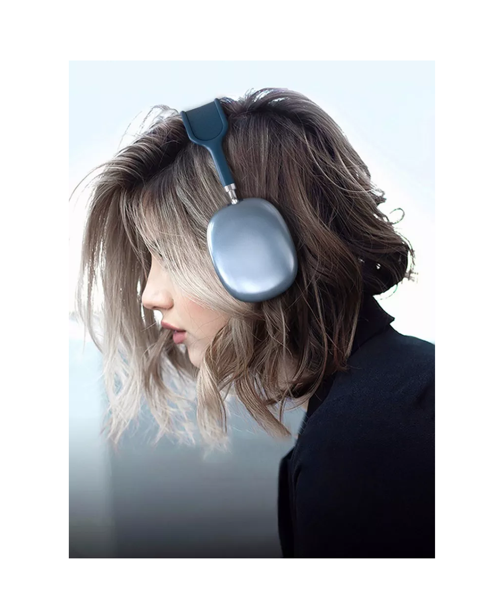 Foto 5 pulgar | Audífonos Inalámbricos Belug Azules con Bluetooth