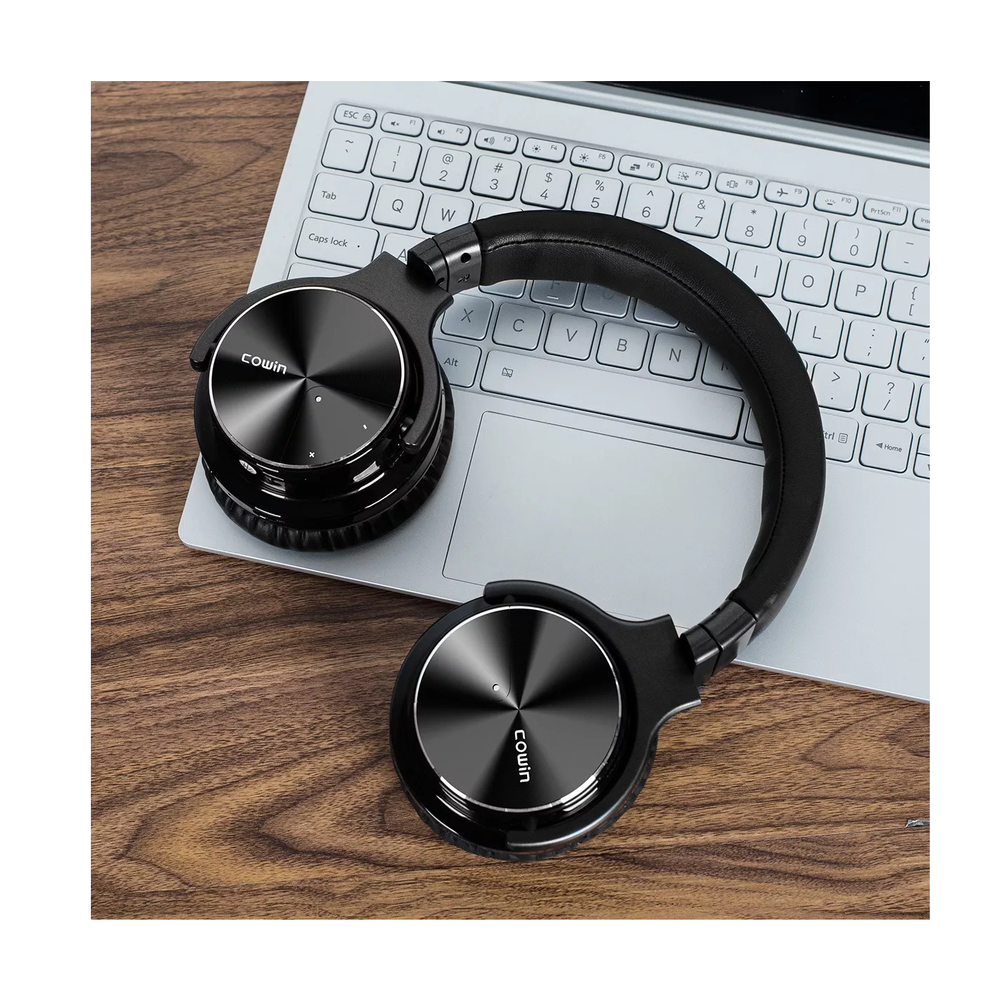 Foto 6 pulgar | Audífonos Cowin Bluetooth ANC E7 Pro Negros con Cancelación de Ruido