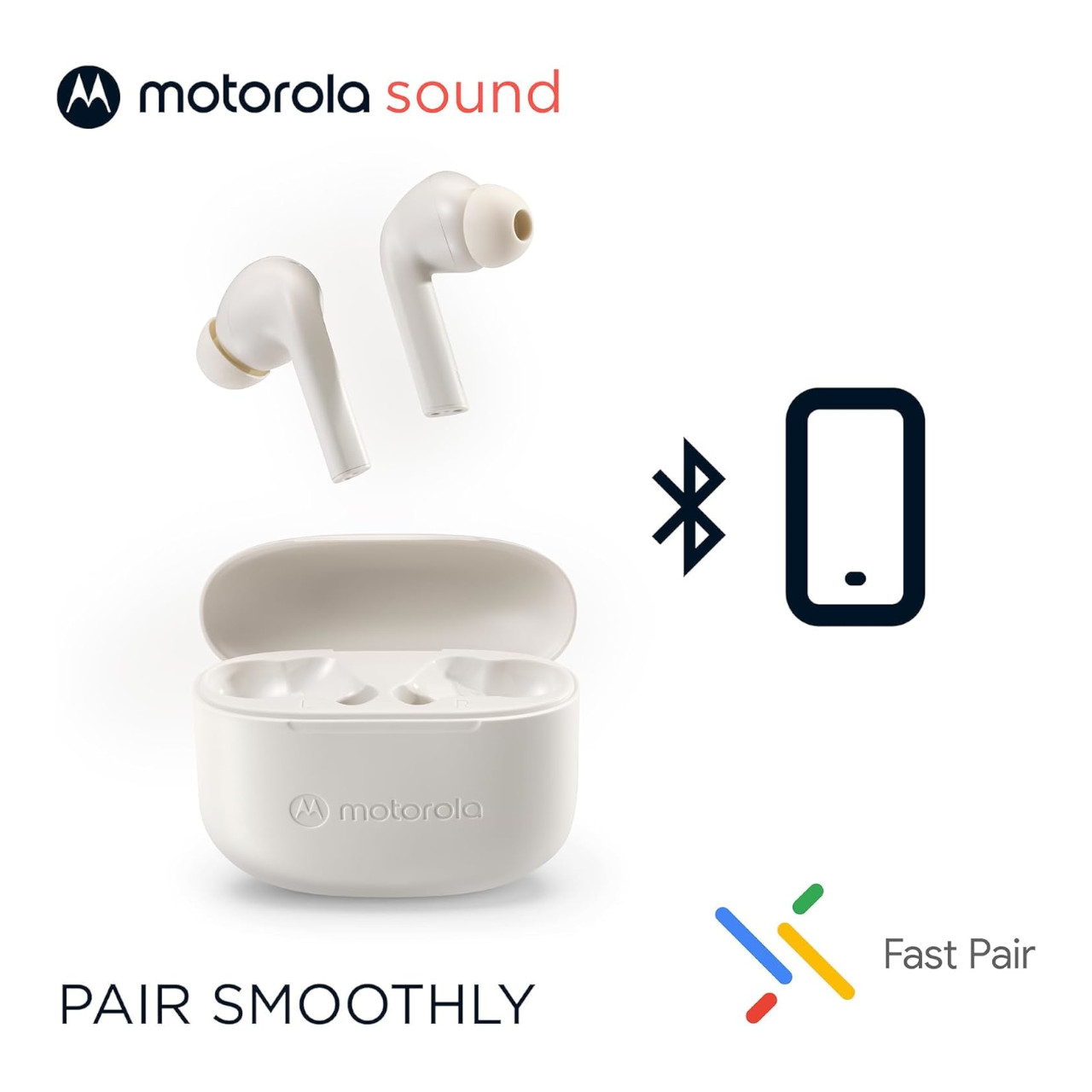 Foto 3 pulgar | Audífonos Inalámbricos Motorola Moto Buds 065 Bluetooth 17hr