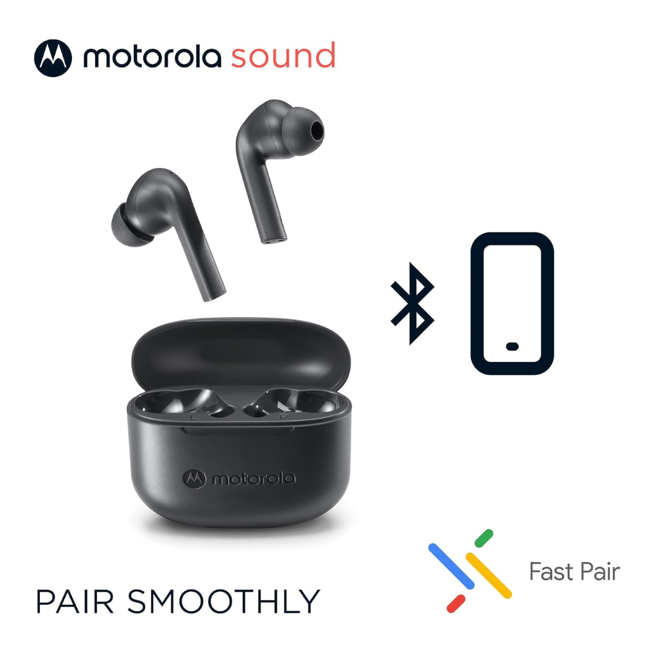 Foto 3 pulgar | Audífonos Inalámbricos Motorola Moto Buds 065 Bluetooth 17hr