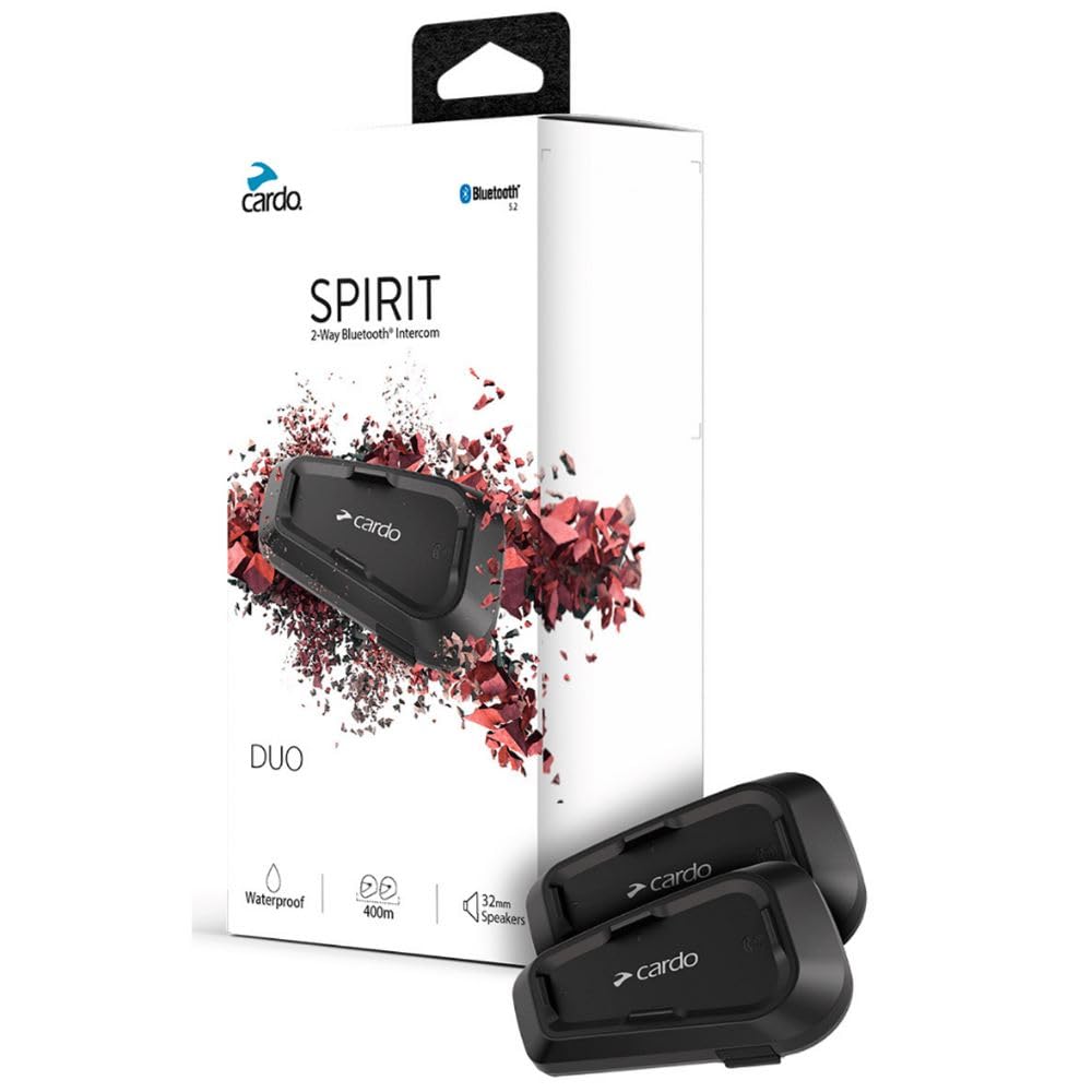 Foto 2 pulgar | Auriculares De Comunicación Bluetooth Para Motocicleta Cardo Spirit Black - Venta Internacional.