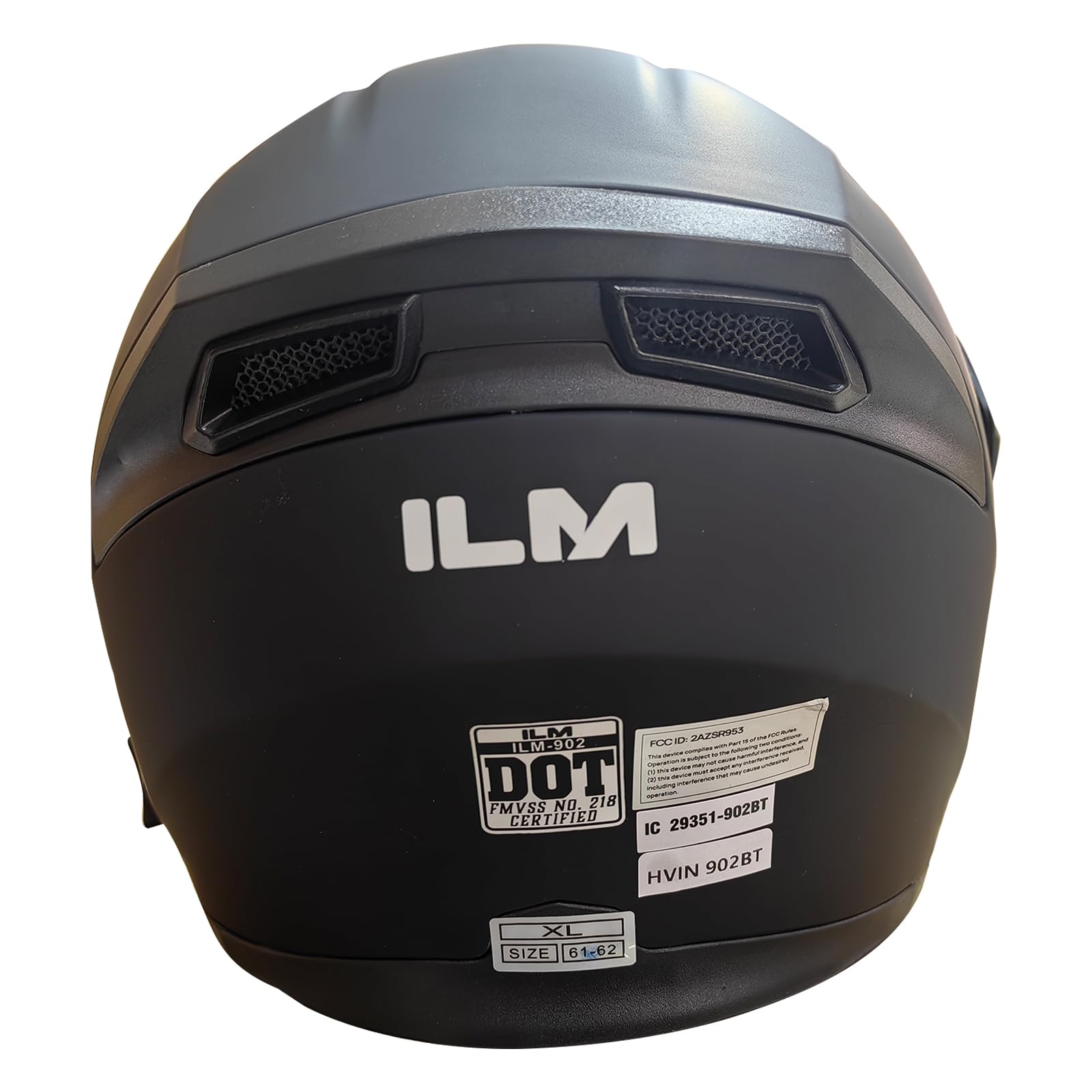 Foto 7 pulgar | Casco De Moto Ilm 902bt Bluetooth Modular Abatible Completo - Venta Internacional.