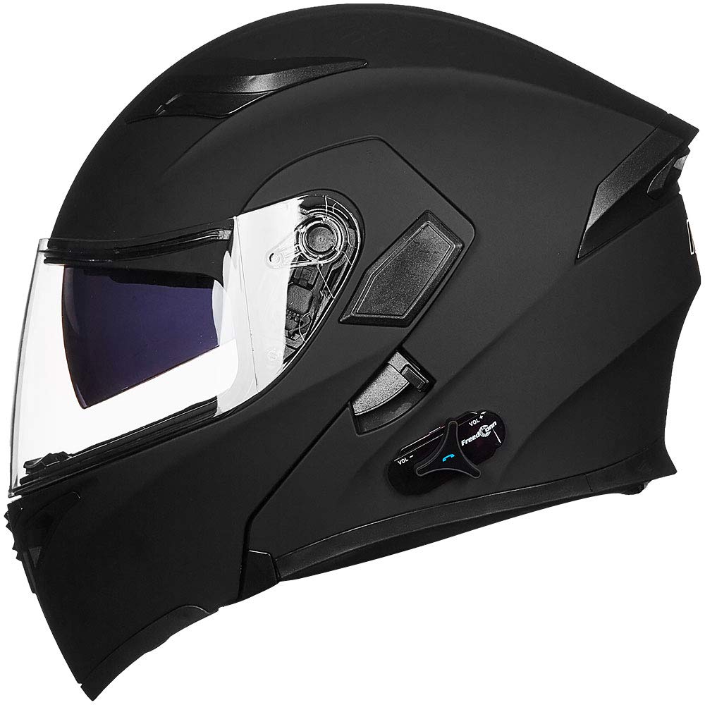 Foto 2 pulgar | Casco De Moto Bluetooth Ilm 902bt Pro Negro Mate Xl - Venta Internacional.