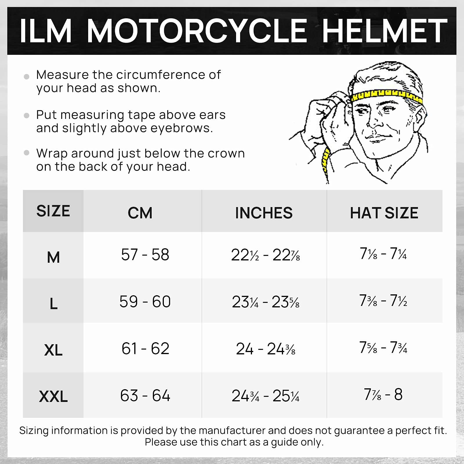 Foto 7 pulgar | Casco De Moto Bluetooth Ilm 902bt Pro Negro Mate Xl - Venta Internacional.