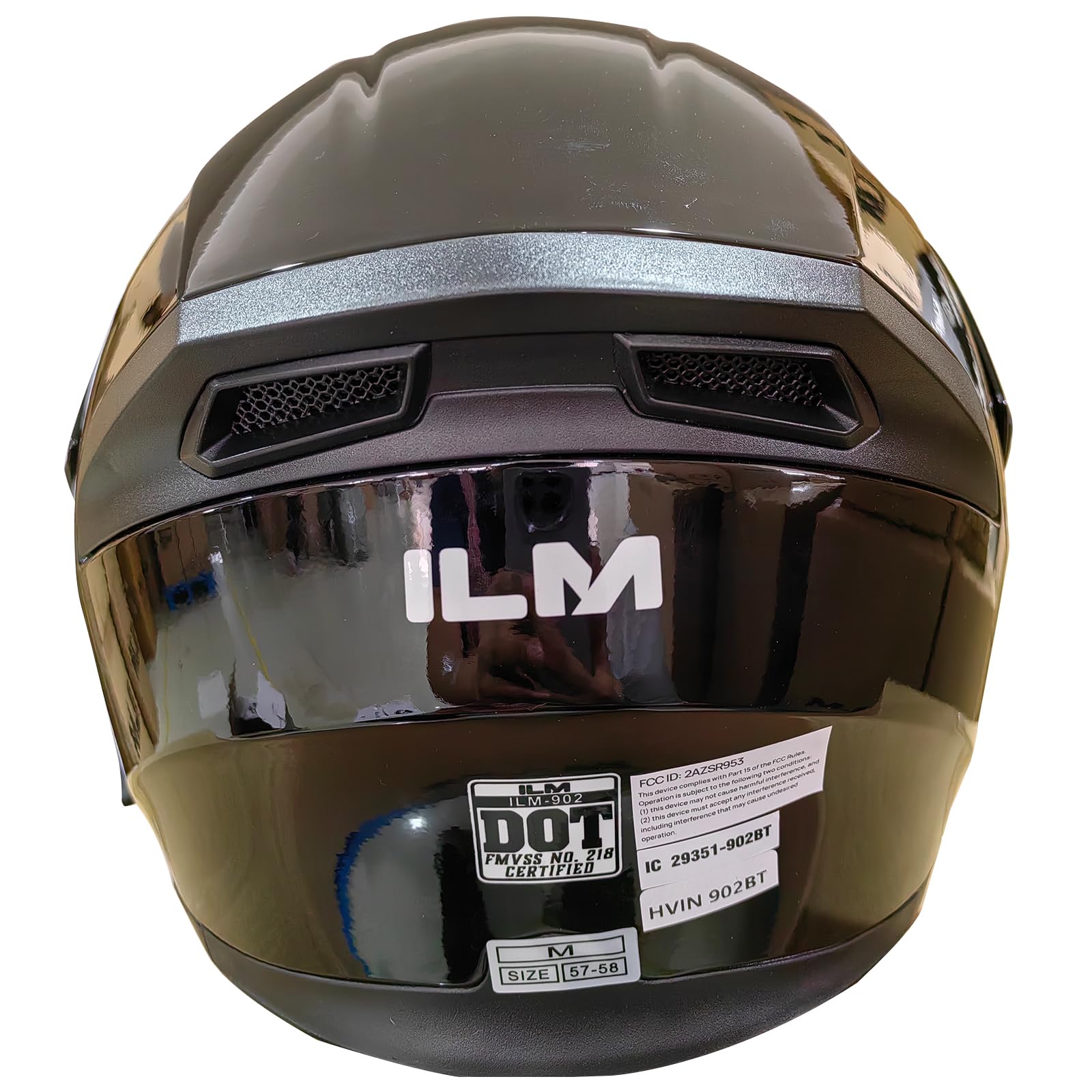 Foto 7 pulgar | Casco De Moto Ilm 902bt, Bluetooth, Modular, Plegable, Dot - Venta Internacional.