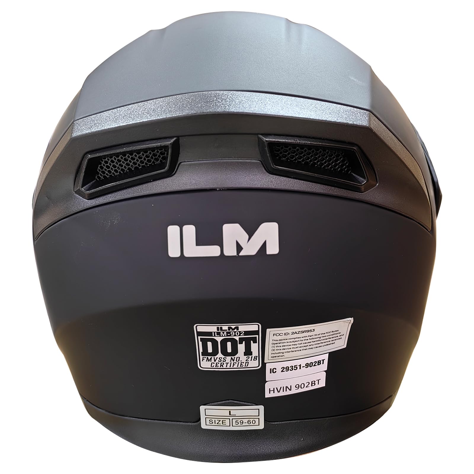 Foto 8 pulgar | Casco De Moto Ilm 902bt, Bluetooth, Modular, Plegable, Dot - Venta Internacional.