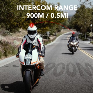 Foto 5 | Casco De Moto Sena Outrush R Bluetooth Modular Negro S - Venta Internacional.