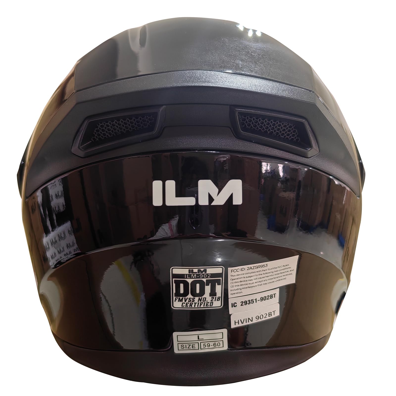 Foto 8 pulgar | Casco De Moto Ilm 902bt Bluetooth Modular Abatible Completo - Venta Internacional.