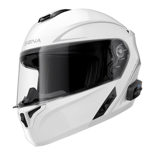 Foto 1 | Casco De Moto Sena Outrush R Bluetooth Modular Blanco Xl - Venta Internacional.
