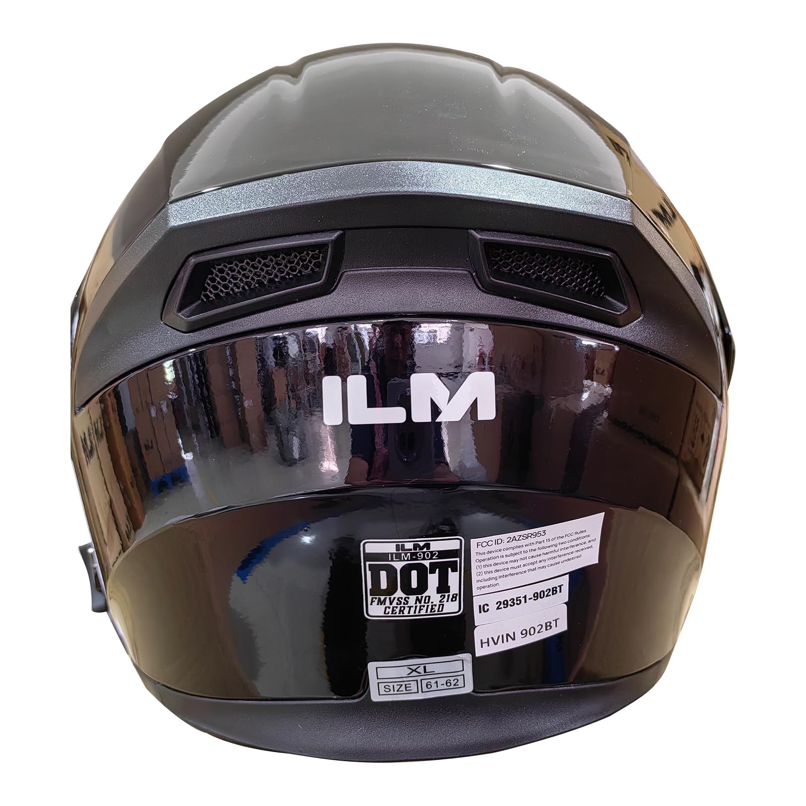 Foto 7 pulgar | Casco De Moto Ilm 902bt Bluetooth Modular Abatible Completo - Venta Internacional.