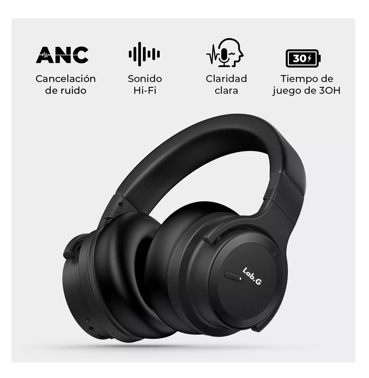 Foto 4 pulgar | Auriculares Inalámbricos Bluetooth Anc Mdpro Con Microfono