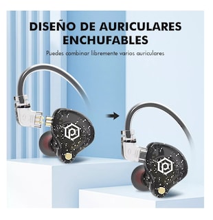 Foto 2 | Audífonos Lab.G Bluetooth Inalambrico Extraíble Negro