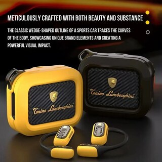 Foto 2 | Audífonos Deportivos Bluetooth De Tipo Abierto Lamborghini Yellow