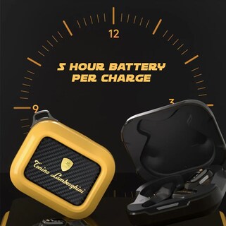 Foto 3 | Audífonos Deportivos Bluetooth De Tipo Abierto Lamborghini Yellow