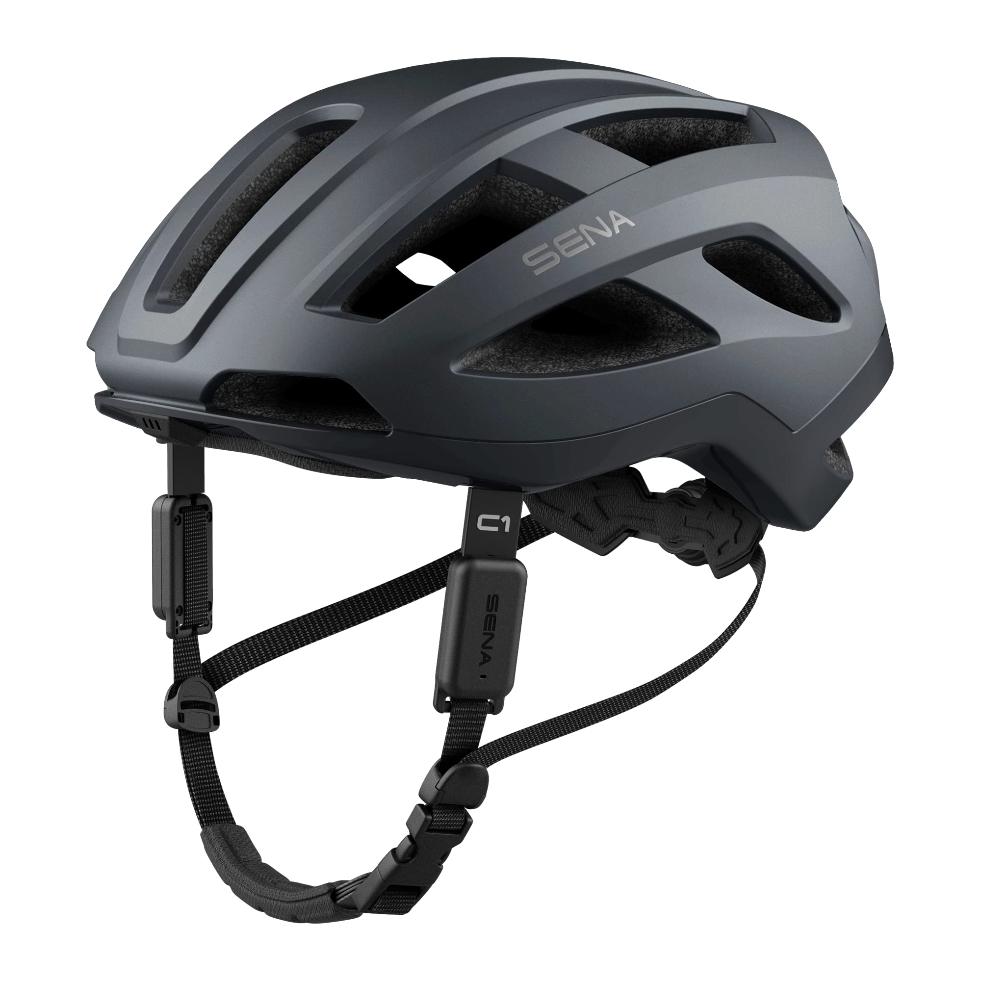 Foto 2 pulgar | Casco De Ciclismo Sena C1 Smart Bluetooth Intercom Gray M - Venta Internacional.
