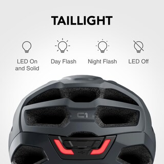 Foto 4 | Casco De Ciclismo Sena C1 Smart Bluetooth Intercom Gris Grande - Venta Internacional.