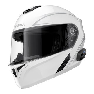 Foto 1 | Casco De Moto Sena Outrush R Bluetooth Modular Blanco S - Venta Internacional.