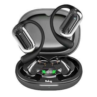 Foto 1 | Auriculares Inalámbricos Con Clip Bluetooth 5.4 Diseño De Conducción Ósea Belug Negro