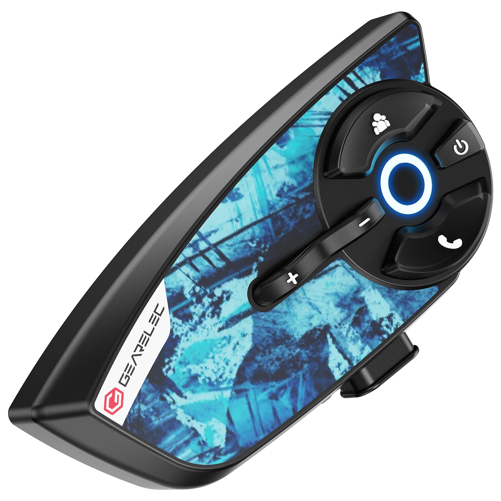 Intercomunicador Bluetooth Para Motocicleta Gearelec V5.2 Bt 1500m - Venta Internacional.