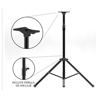 Foto 3 | Tripié para Bafle BST Negro 40 kg de 8'' a 15''