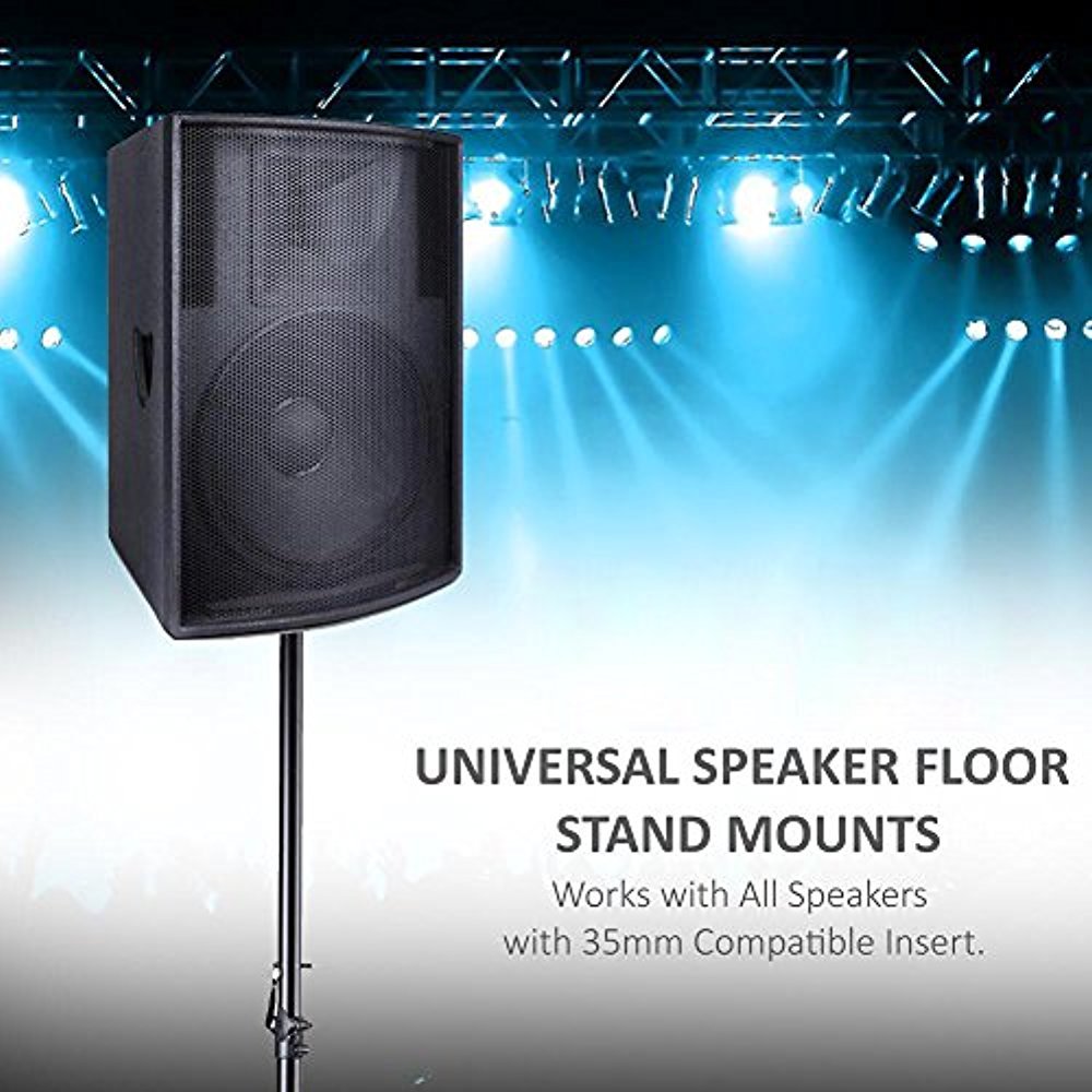 Foto 2 | Kit De Soporte De Altavoz Pyle Pstk107, Trípode Universal Para Dj Con Doble Pa - Venta Internacional.