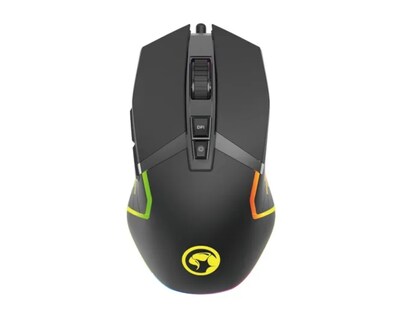 Foto 1 | Mouse Gamer Marvo G941 color Negro Juego Óptico 12000 Dpi 8 Botones Luz