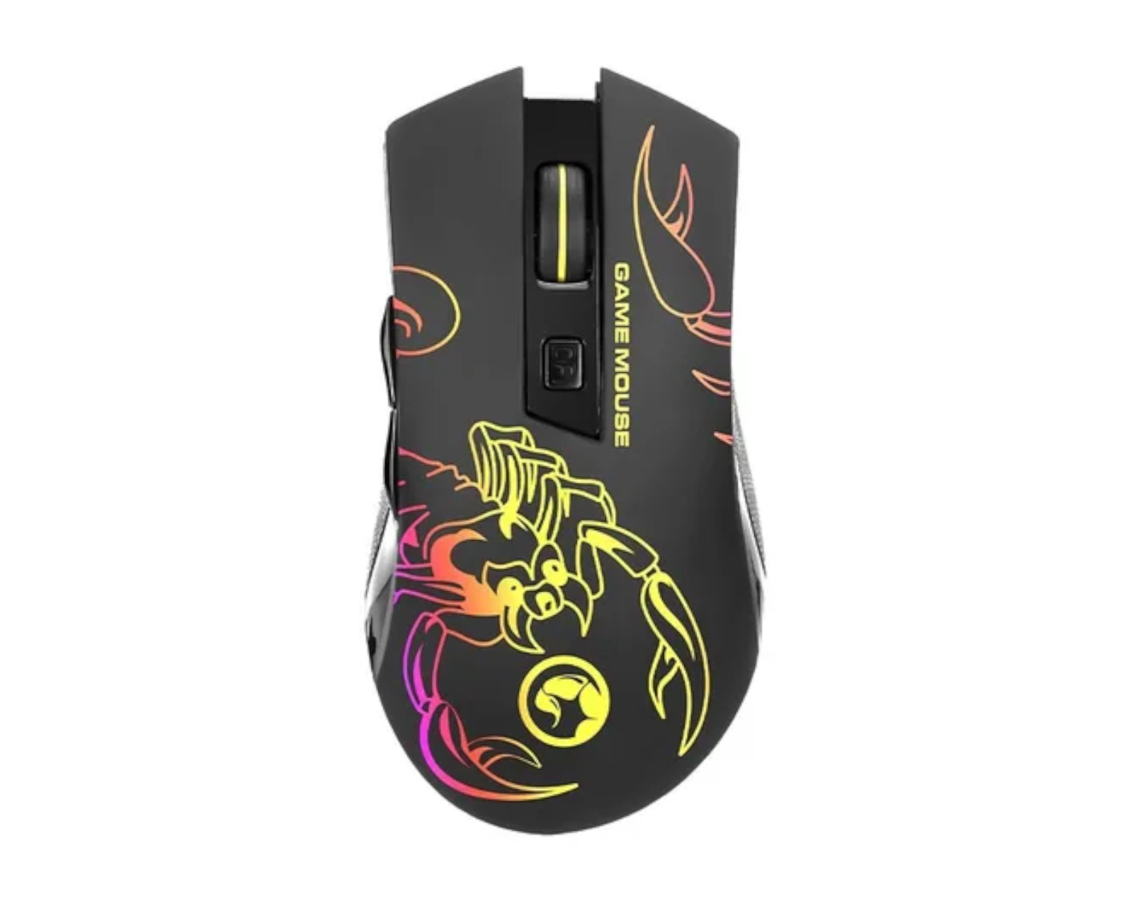 Foto 2 | Mouse Marvo con Juego Óptico color Negro