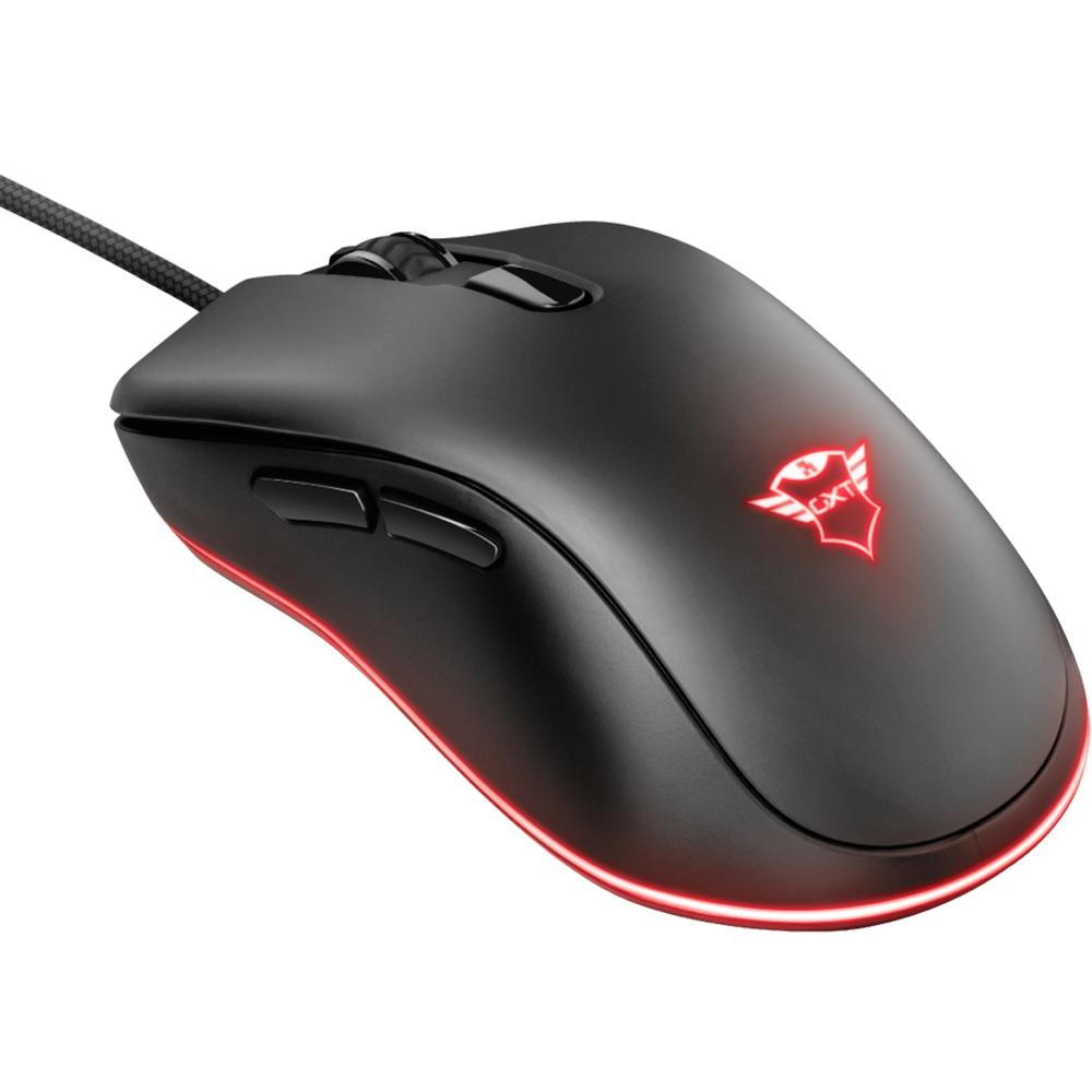 Foto 7 pulgar | Mouse Gamer Trust Gxt 930 Jacx Rgb 6400dpi 6 Botones