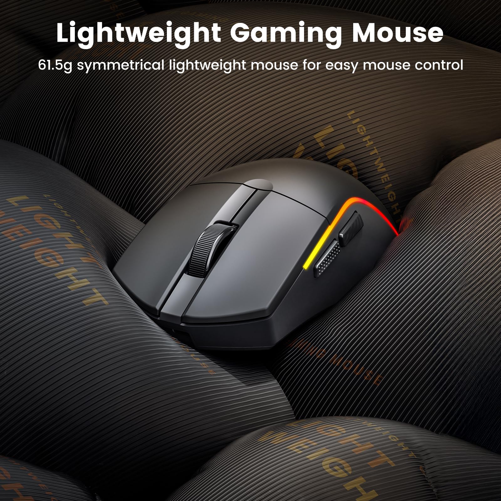 Foto 3 pulgar | Ratón Inalámbrico Para Juegos Redragon M816-pro 26k Dpi Rgb 61g - Venta Internacional.