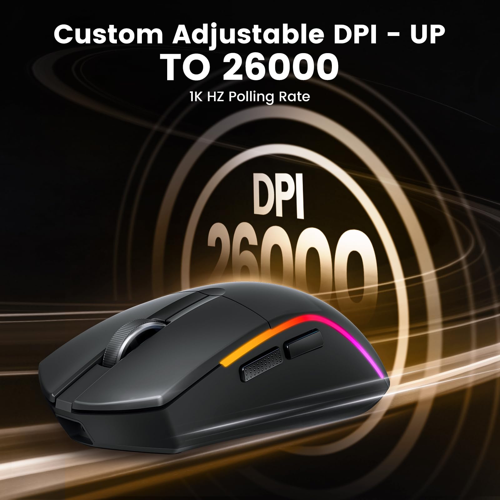 Foto 5 pulgar | Ratón Inalámbrico Para Juegos Redragon M816-pro 26k Dpi Rgb 61g - Venta Internacional.