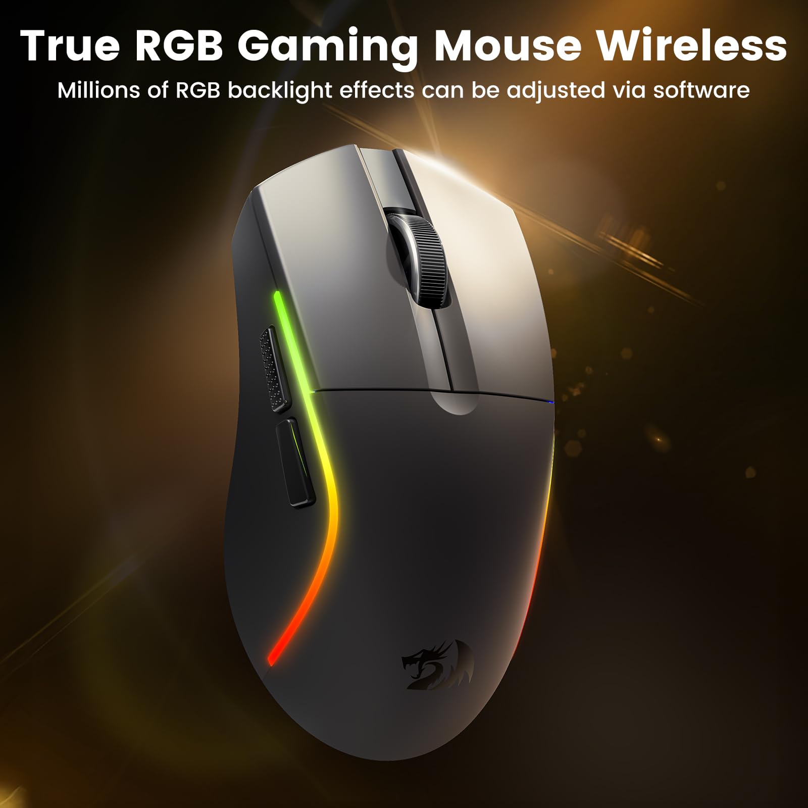 Foto 6 | Ratón Inalámbrico Para Juegos Redragon M816-pro 26k Dpi Rgb 61g - Venta Internacional.