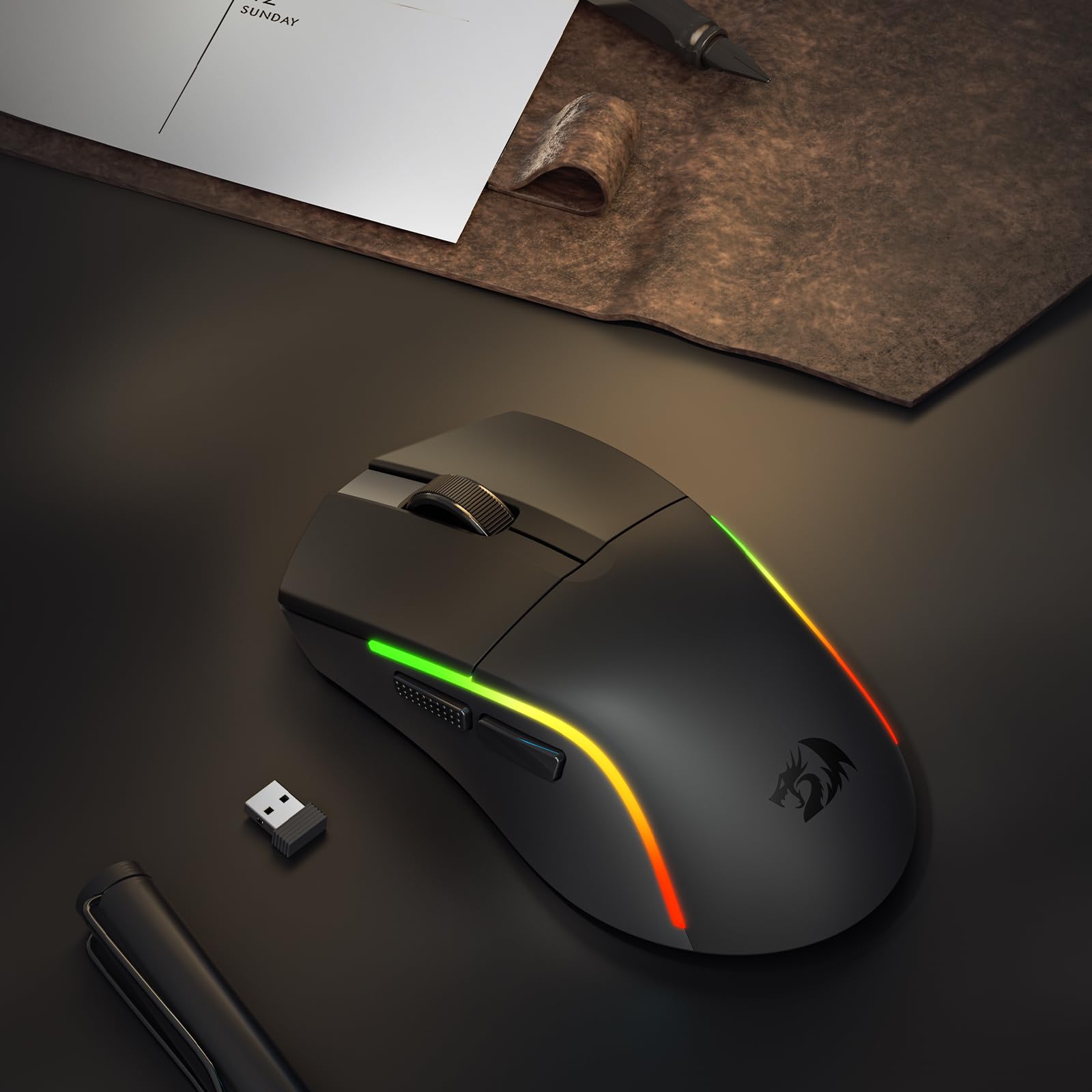 Foto 8 pulgar | Ratón Inalámbrico Para Juegos Redragon M816-pro 26k Dpi Rgb 61g - Venta Internacional.