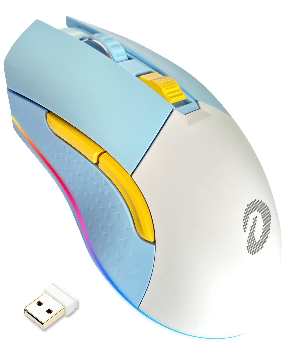 Foto 2 pulgar | Ratón Para Juegos Dareu De Modo Dual Recargable De 10.000 Dpi Rgb Con 7 Botones - Venta Internacional.
