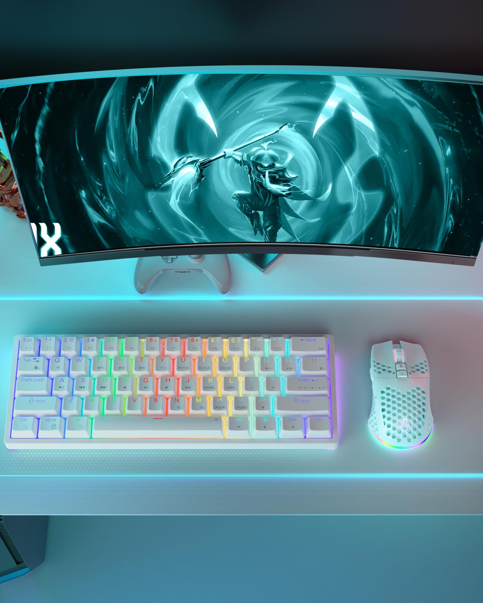Foto 7 | Ratón Inalámbrico Para Juegos Solakaka Sm600 Plus Con Carcasa Honeycomb - Venta Internacional.