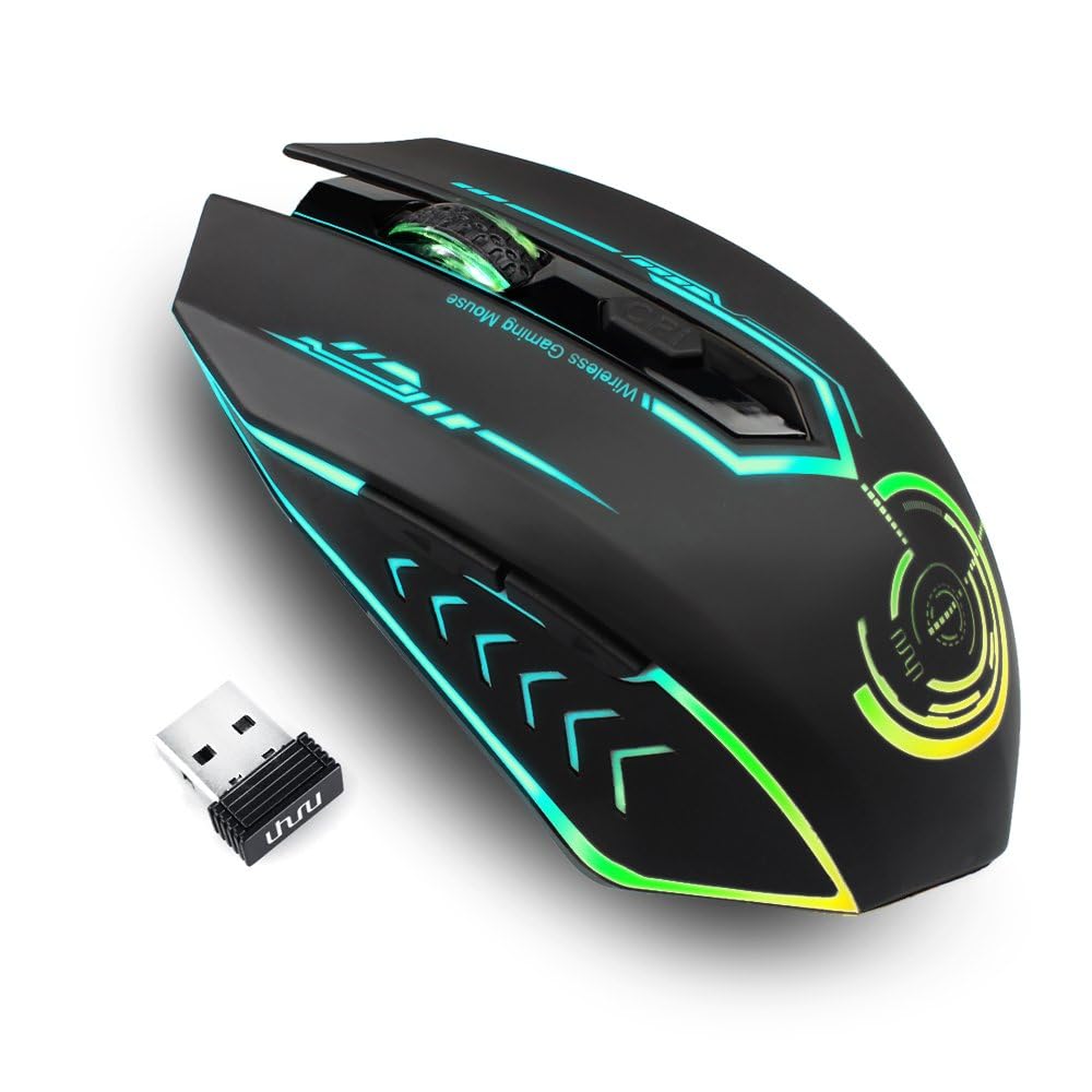Foto 1 | Ratón Inalámbrico Para Juegos Uhuru De Hasta 10000 Dpi Recargable - Venta Internacional.