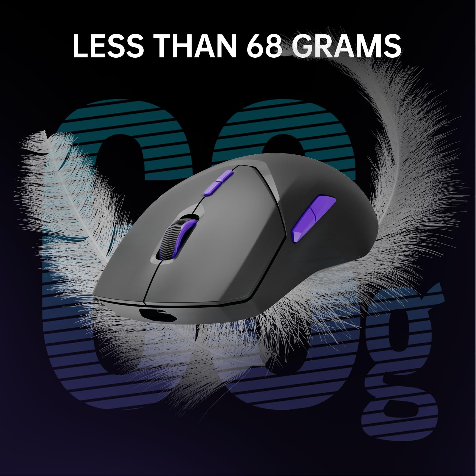 Foto 6 pulgar | Ratón Para Juegos Rapoo Vt9pro 4k Inalámbrico Paw 398 26000 Dpi - Venta Internacional.