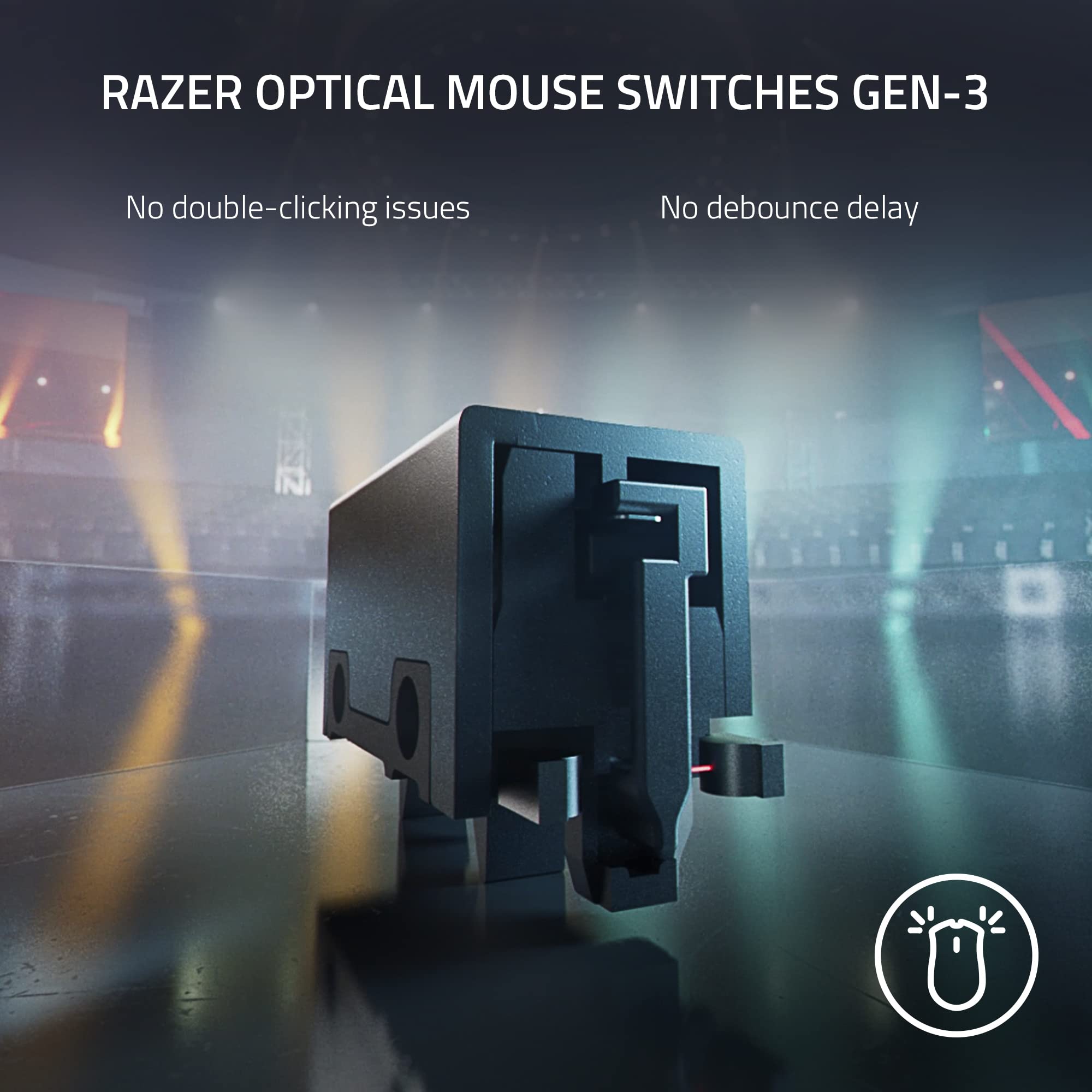 Foto 7 pulgar | Ratón Inalámbrico Para Juegos Razer Deathadder V3 Pro 30k Dpi Blanco - Venta Internacional.