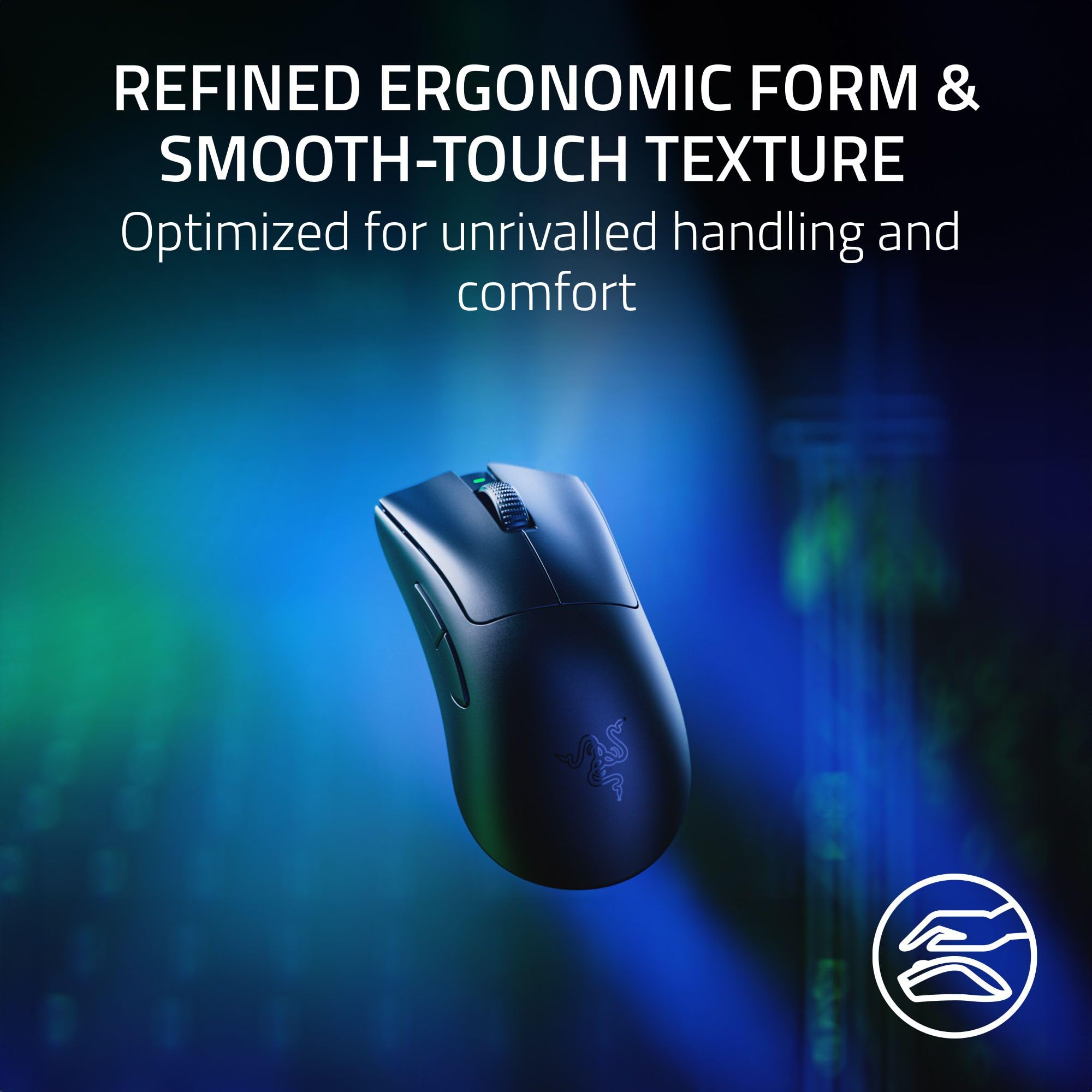 Foto 6 pulgar | Ratón Inalámbrico Para Juegos Razer Deathadder V3 Pro Black 63g - Venta Internacional.