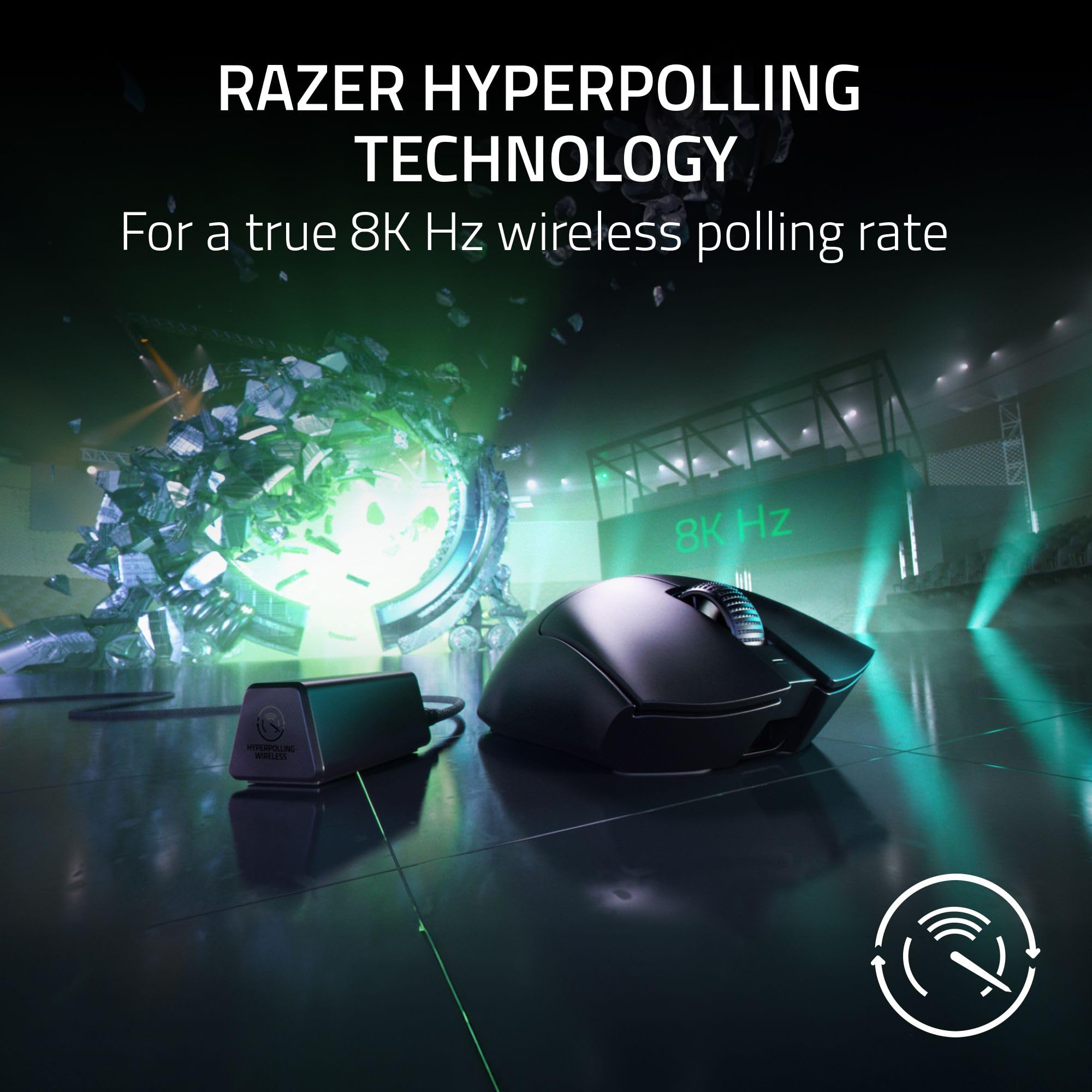 Foto 7 pulgar | Ratón Inalámbrico Para Juegos Razer Deathadder V3 Pro Black 63g - Venta Internacional.