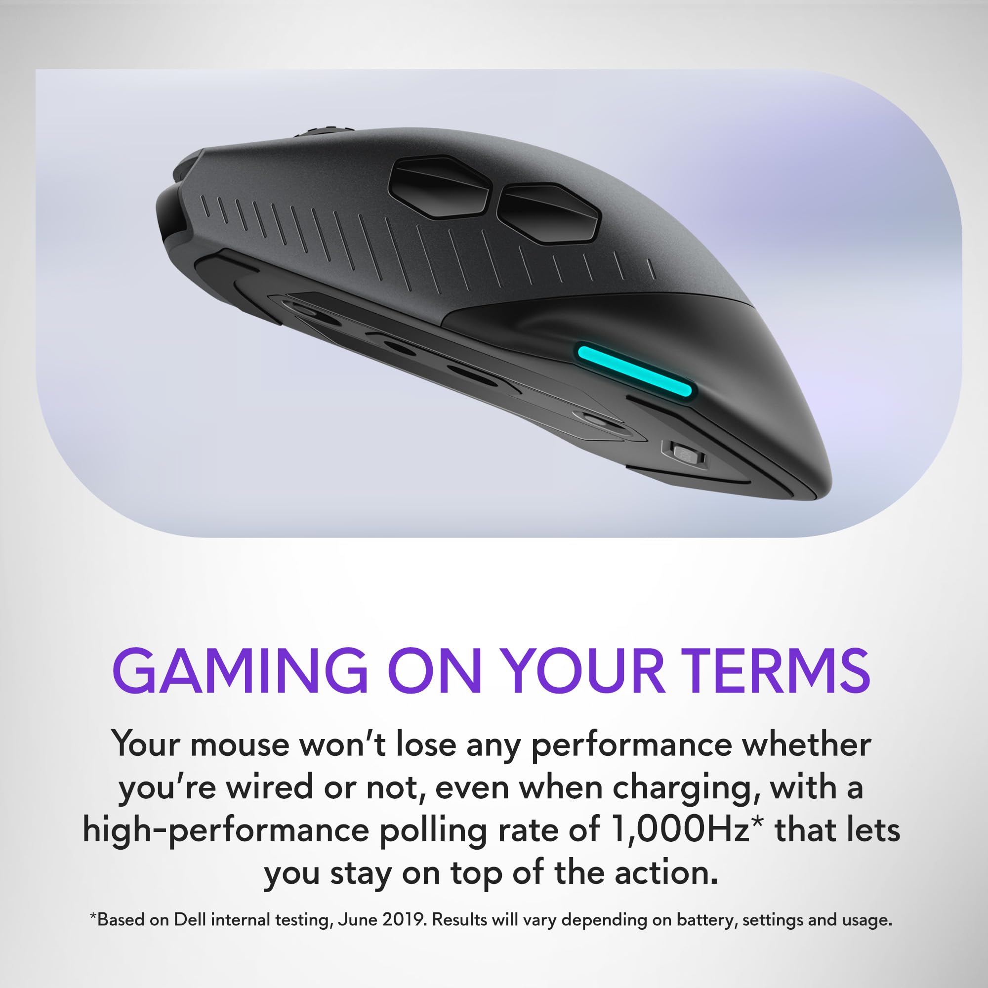 Foto 2 | Ratón Para Juegos Alienware Aw720m Tri-mode Inalámbrico 26,000 Dpi - Venta Internacional.