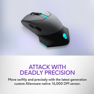 Foto 5 | Ratón Para Juegos Alienware Aw720m Tri-mode Inalámbrico 26,000 Dpi - Venta Internacional.