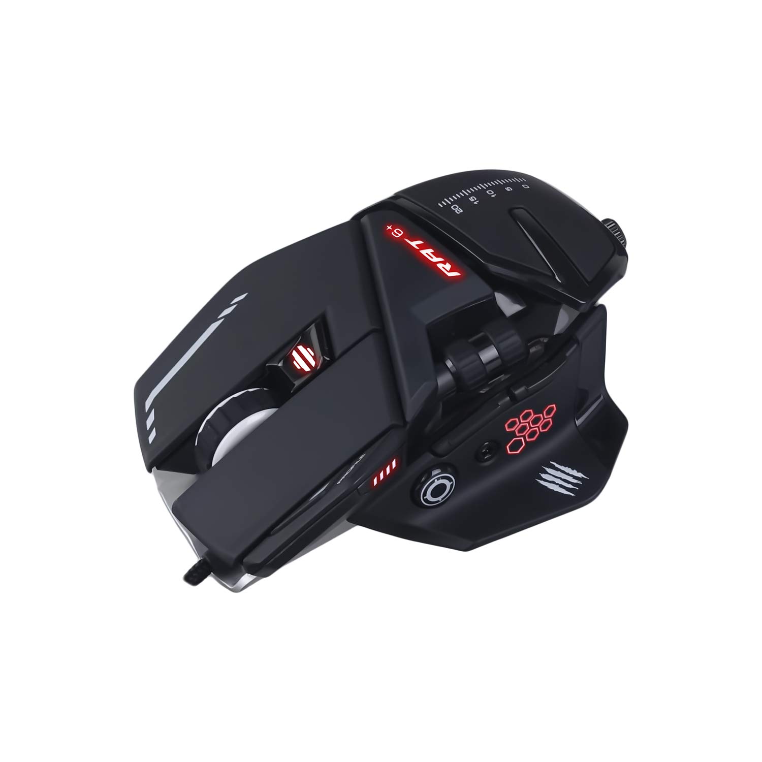 Foto 7 pulgar | Ratón Para Videojuegos Mad Catz The Authentic R.a.t. 6+ Optical Black - Venta Internacional.