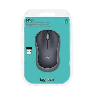 Foto 4 | Mouse Óptico Wifi Logitech M185 color Negro 910-002225