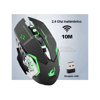 Foto 2 | Mouse Gaming Inalámbrico Malubero color Negro
